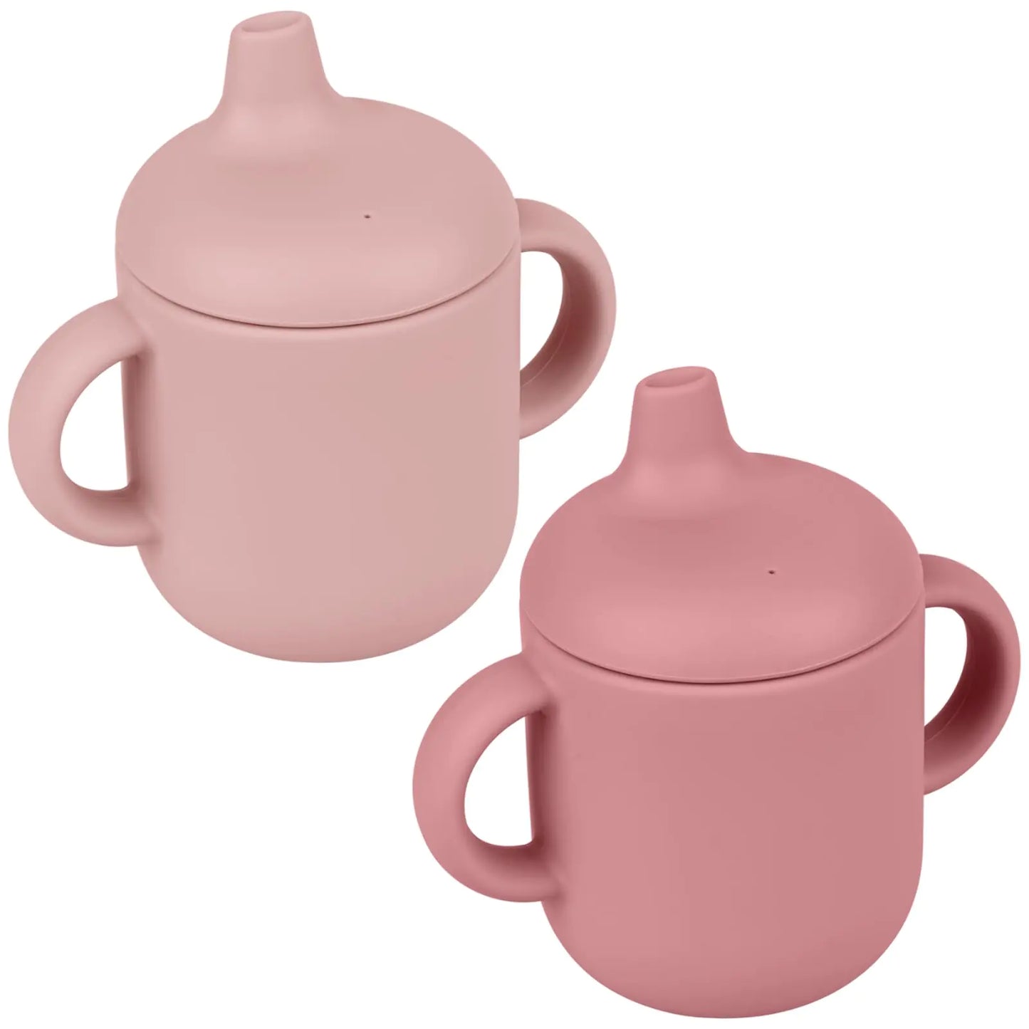 2pcs Silicone Sippy Mugs